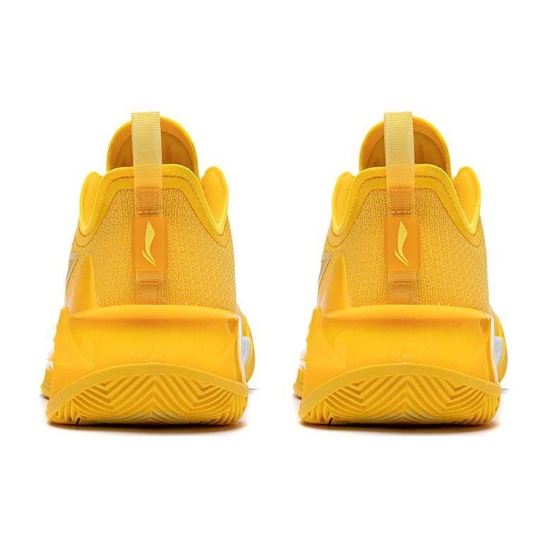 Баскетбольные кроссовки LiNing Blade 3 V2 Sunshine Shock Absorbing Non-Slip износостойкие с низким верхом флуоресцентные бананово-желтые мужские кроссовки ABAT057-10