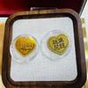 Наклейка на телефон «Чистое золото 999 пробы для привлечения богатства» - 2 мг золота для ежедневного процветания