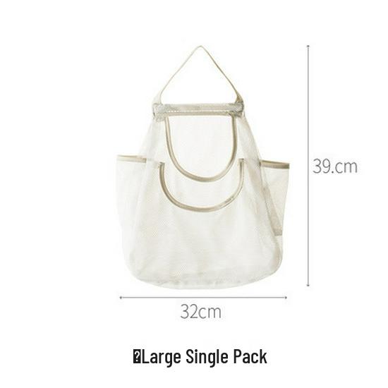 Настенный сетчатый мешок для хранения кухонного зеленого лука, имбиря и чеснока