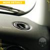 Для Mini Cooper Hatch One R50 R53 2002 2003 2004 приборная панель автомобиля противозапотевающая трубка наклейка из углеродного волокна кольцо интерьер