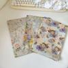 100% Cotton Digital Print Vintage Floral Fabric for Women's & Children's Dresses, Pajamas, Homewear, Bags
