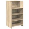 Vidaxl Biurko Recepcyjne Dąb Sonoma 55X50X103,5 Cm Drewno Klejone