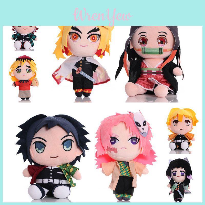Delightful Demon Slayer Kimetsu No Yaiba Character Plush Dolls For Home Decoration
