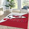 Квадратные ковры Kansas City Chiefs — отличный выбор для гостиных, спален, домашнего декора и в качестве подарков.
