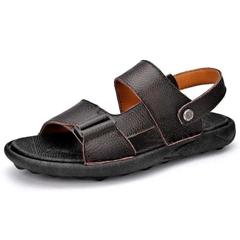 Повседневные мужские сандалии Мягкий тренд 2024 Обувь для мужчин Уличная летняя распродажа V Новый дизайн Дешевая распродажа Корейский стиль Стили Купить Взрослый