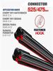 Крючковые стеклоочистители 525/475 мм (21"+19") для Chery M11, Skoda Fabia и Subaru Forester
