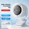 Ventilador de escritorio portátil USB con clip, ventilador de refrigeración silencioso con aromaterapia