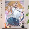 Настенный гобелен Marin Kitagawa из My DressUp Darling, энтузиаст косплея, моэ, уютный декор комнаты для поклонников аниме в жанре романтической комедии
