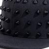 Unisex Punk Hedgehog Hat Personality Jazz Snapback Spike Studded Rivet Spiky Baseball Cap for Hip Hop Rock Dance Bons Dad Hats