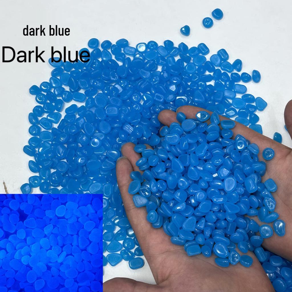 Светящиеся искусственные флюоритовые камешки 5-8 мм для аквариумов и садов