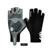Road Cycling Half-Finger Gloves, Ice Silk Lycra Wind-Breaking Mountain Bike Sports Shock-Absorbing Breathable Short-Finger Gloves