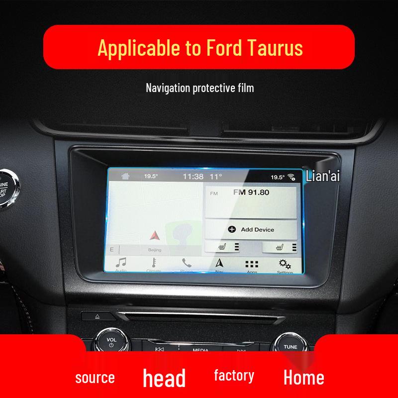 Tempered Screen Protector for 20 Ford Taurus Models - Interior Car Accessory