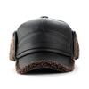 Men's Winter Earmuffs Cotton Hats with Velvet Lining, Windproof & Cold-Proof Duckbill Northeast Hats