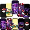 Phone Case for Samsung Galaxy S24 S23 iPhone 15 14 Xiaomi Redmi Note 13 12 11 8 Plus 10 9 Pro Max X XR OPPO Huawei Pokemon GO Gengar Pikachu Cover