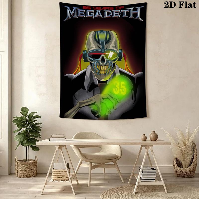 Skull Pattern Home Decor Tapestry, Wall Hanging, Decorative RV Wall Cloth.SGT0917389