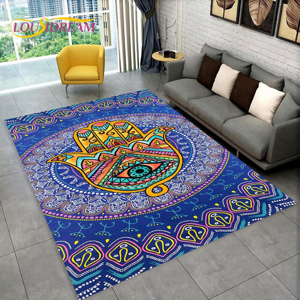 Коврик Nazar Evil Eye Tree of Life, ковер для дома, гостиной, спальни, дивана, коврик для кухни, декор для кухни, нескользящий напольный коврик для детских игр