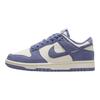 Nike Dunk Low Mini Swoosh - World Indigo Женские кроссовки Фиолетовый Парус Металлик-серебристый IB4417-103