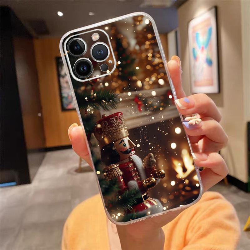 Чехол для телефона 'Веселая рождественская елка' Carcasa Funda Для iPhone 17 Pro Max Air 16 15 14 13 Pro Max 15 16 Pro 15Plus Чехол