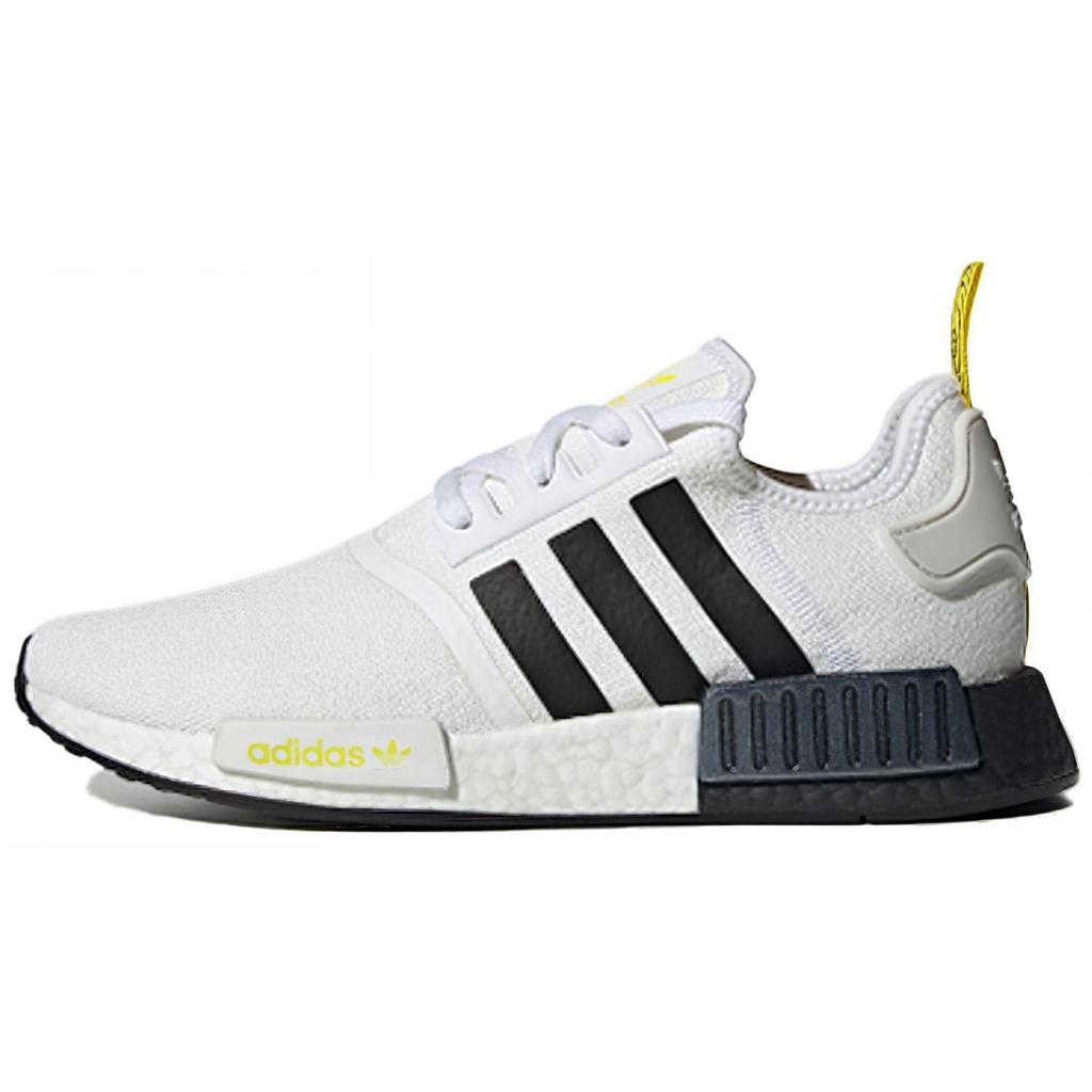 Adidas NMD_R1 Stlt Primeknit 'White Black Bright Yellow' FV2549