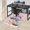 1pc Bunny, LABUBU, Food Office Carpet Soft Polyester Entrance Carpet Washable Non-slip Machine Washable Indoor Carpet Table Entrance Home De