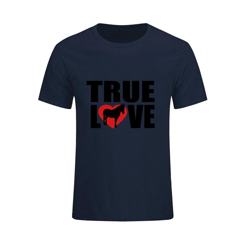 My Horse Is My Love Band Men T Shirt Fashion Funny Animal T Shirt