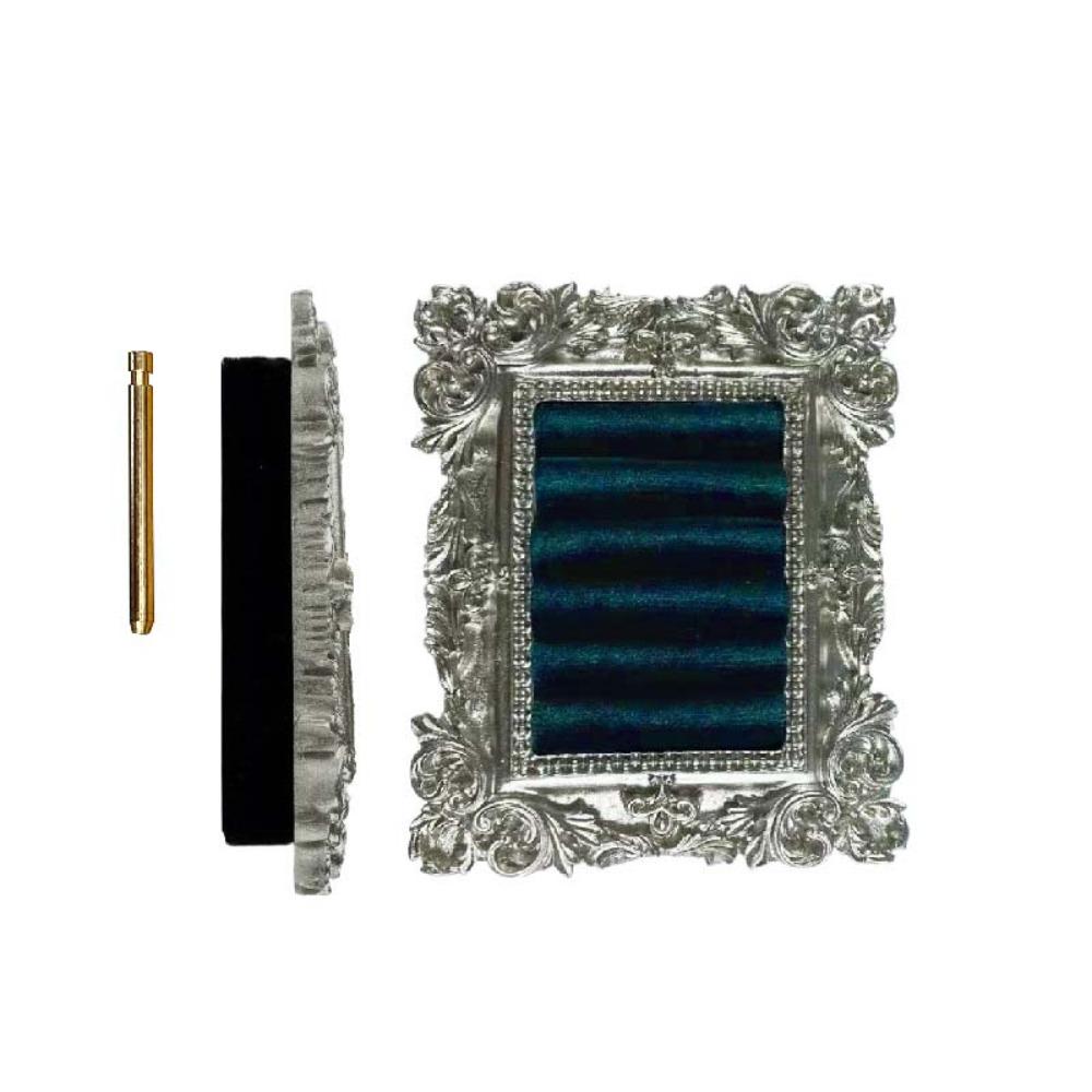 Mini Ring Display Stand Baroque Design Jewelry Storage Organizer Jewelry Display Props Trinket