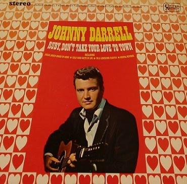 LP Record JOHNNY DARRELL - Ruby, Don't Take Your Love To Town UAS6594 United Artists 1967 US Country/Folk Used