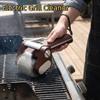 Stainless Steel Roller Grill Cleaner Brush with LED Light Barbecue Cleaner Tools  Outdoor Cooking