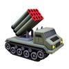 Подставка для ручек в виде ракетной пушки, напечатанная на 3D-принтере, контейнер-подставка для хранения карандашей и ракет с лазерным наведением, украшение для дома, офиса, рабочего стола