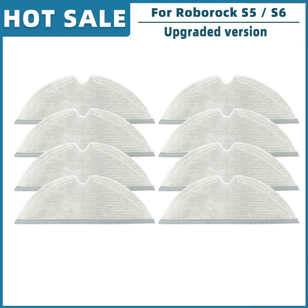 For Roborock S5 / S5 Max / S6 / S6 MaxV / S6 Pure Robot Spare Parts Accessories Main Side Brush Hepa Filter Mop Rag Brush Cover