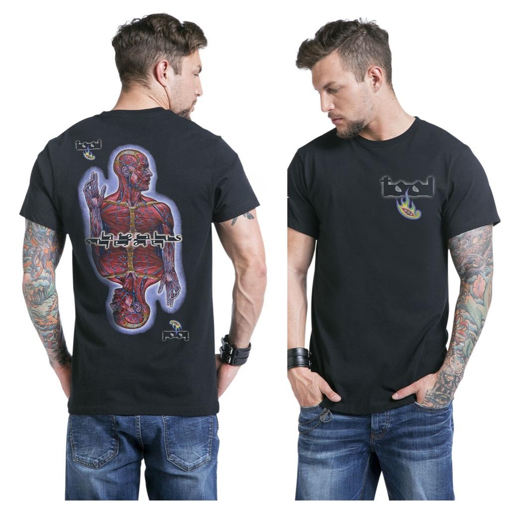 Lateralus Tool T-Shirt Men Women Vintage Metal Rock Band Graphic Tee 100% Cotton Summer Streetwear Top