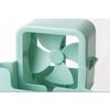 Quickly Cooling Ice Cube Storage Box 4 Ice Cups Small Fans Portable Electric Fans Cooler  Summer