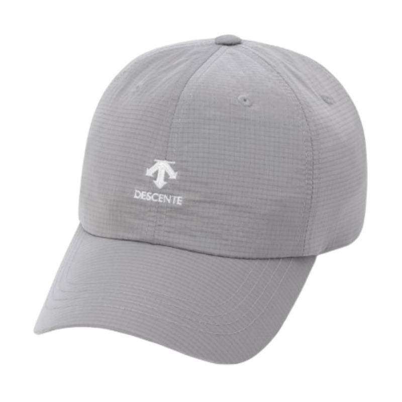 DESCENTE Nylon Sports Baseball Cap Unisex Couple Style Gray SQ323UCP7E-GRY0