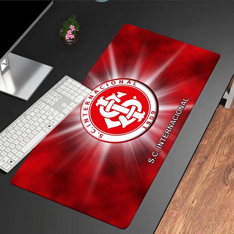 Коврик для мыши Sc Internacional Crest, резиновая основа, коврик для игрового стола, коврик для мыши для геймеров и офисного использования, игровой стол, легко моющийся коврик