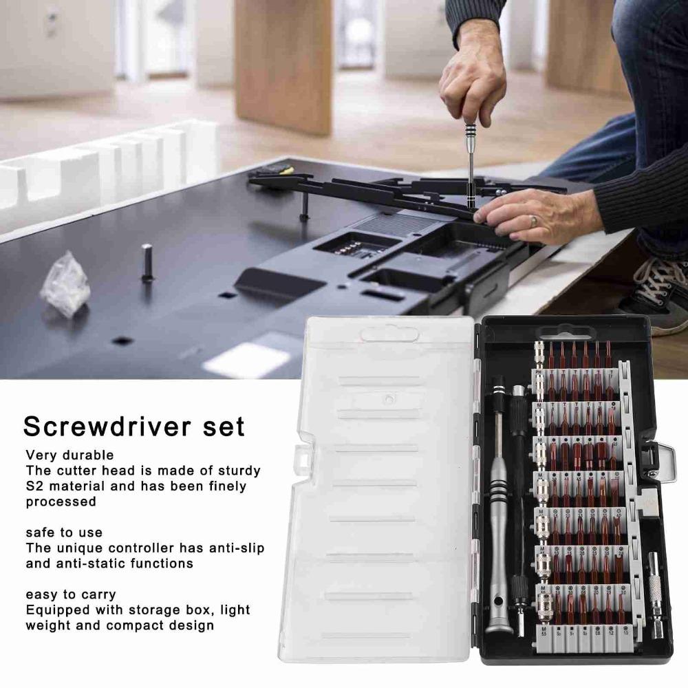 Anti-Slip Screwdriver Kit Portable Repair Tool Kit Professional Screwdriver Set Household