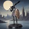 2025 20см Фигурки Рыцарской Брони Dark Souls Кукла-Действие Demon Souls Доспехи с Каннелюрами Аниме Модель ПВХ Статуя Игрушки Коллекция Подарок