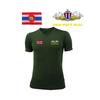 Thai Navy Flag Royal Thai Navy Seal T Shirt Thailand Shark Flag Undershirt V Neck Round Neck Short Sleeve Print Quick Dry