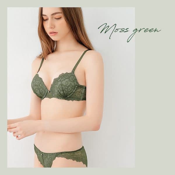 Cher Mon Cher Pigeon La La Chante Flower Bra and Shorts Set BCDEF All Lace Back Lace [Mon Pigeon] (OR-Orange, B70-M)