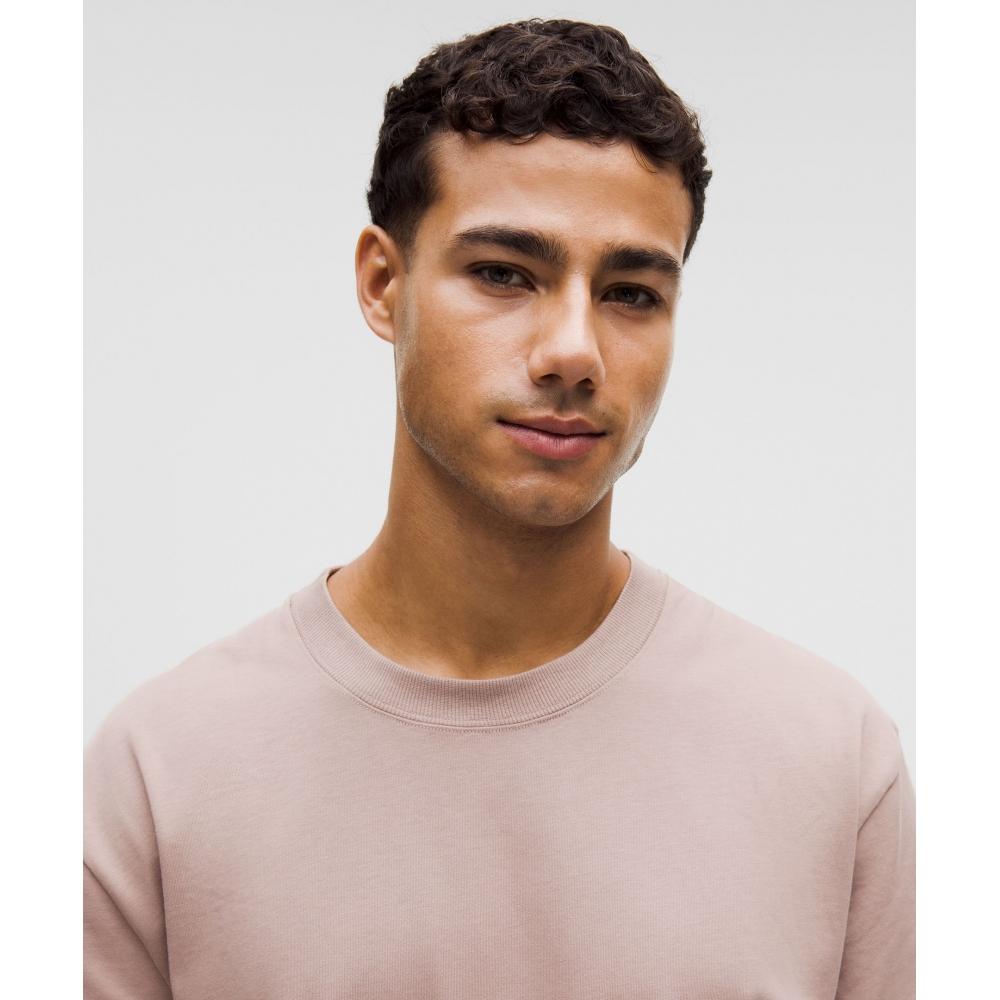 Lululemon HeavyweighT CoTTon Jersey T shirT Ashen Rose