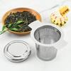 Stainless Steel Tea Strainers Double Handle Tea Drain Multi-purpose Tea Infusers Leaf Spice