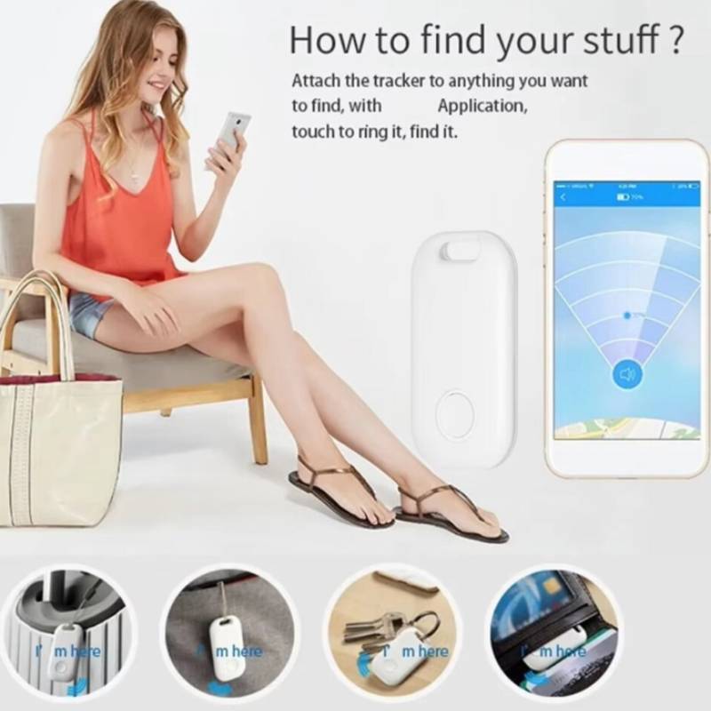 Умный Bluetooth-брелок-локатор с двусторонним отслеживанием для ключей и домашних животных
