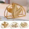 Vertical Desktop Paper Napkin Holder Stand Modern Serviette Holder Wrought Iron Napkins Holder for Table Dinner