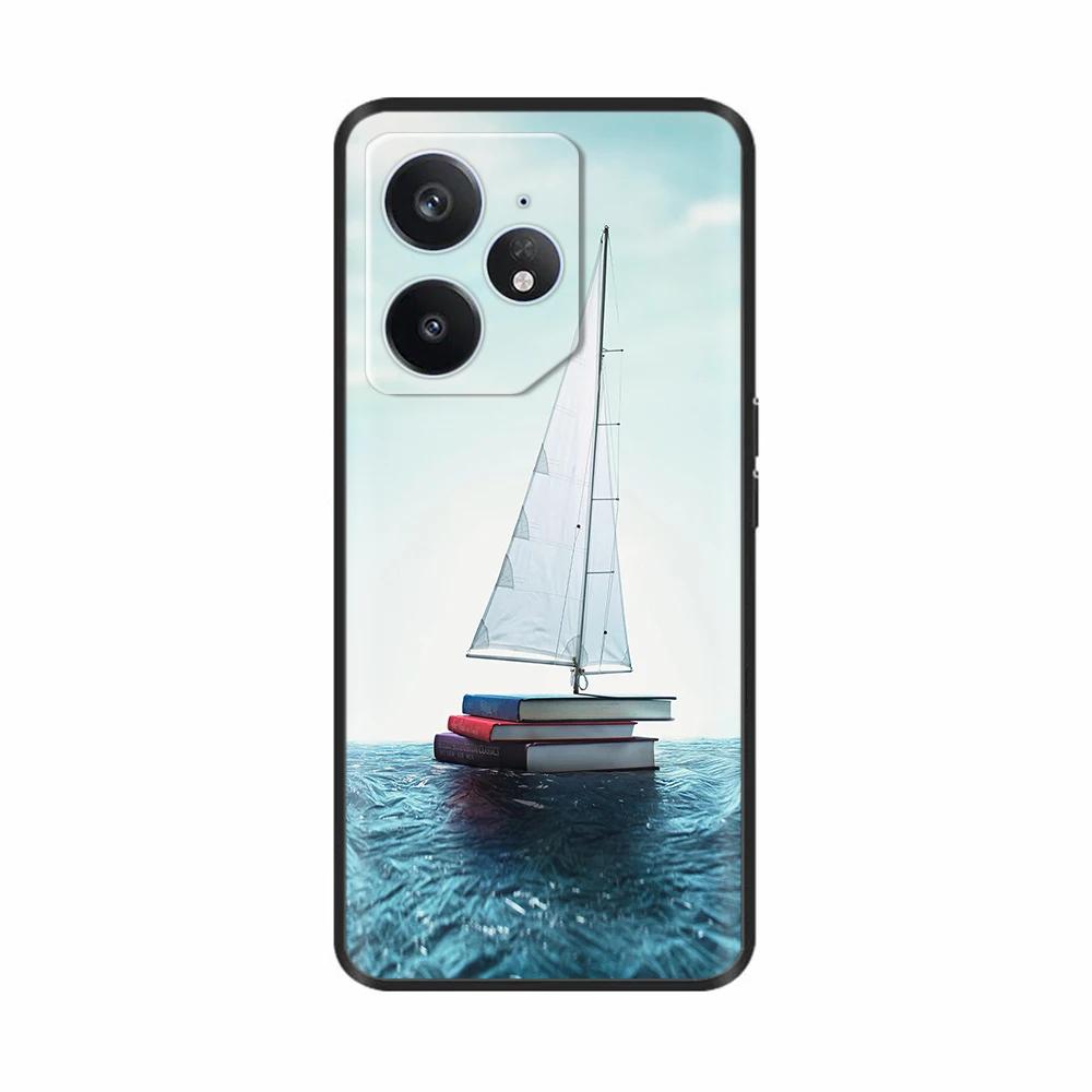 Для Realme Neo 7 Чехол Цветок Птица Мягкий Силикон ТПУ Чехол для Телефона Funda Для Realme Neo7 Чехол Realmi Neo 7 Coque Сумки для Телефона Чехлы