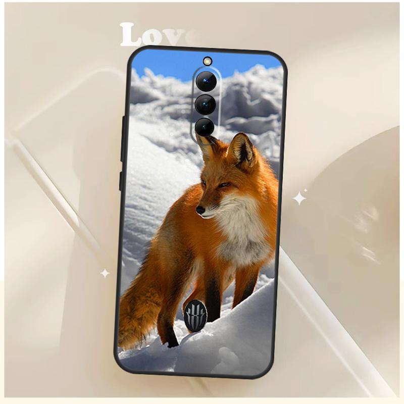Cute Animal Fox Case For ZTE Nubia Red Magic 10 Air 6S 7S 6 7 For RedMagic 11 10 9 8 9S 8S 10S Pro Plus Cover