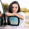 8 X Trust in God Rearview Mirror Sticker, 4 Colors Stickers For Cars Trust In God Mirror Decal Cute Car Stickers Auto Sticker and Decals Fits Most