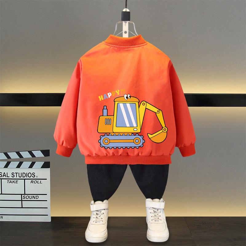 Весна Осень Детские Мальчики и Девочки Куртка Модная Мультяшный Медведь Узор Детская Ветровка Пальто Для Детей Верхняя Одежда Одежда 2-12 Лет