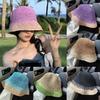 UV Protection Sunshade Hat Straw Panama Hat Fashion Sun Cap Women