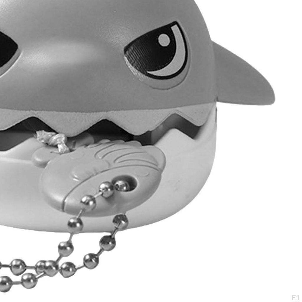 Брелок для сумки с изображением акулы, уникальный, украшение, милый, милый, кусающий акулу