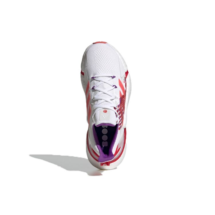 adidas X9000L4 Китайские новогодние женские кроссовки White Cloud-White Active-Purple GZ7638
