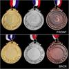 Медали-награды Победителям Золотая Серебряная Бронзовая Танцы Плавание Сплав Цинка Медали-награды Спортивные Игры Соревнования по Бегу Награды